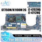 LA-9941P For DELL Precision M3800 XPS 9530 Laptop Motherboard I7 GT750M/K1100M
