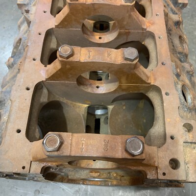 1966 BBC Big Block Chevy 396 2 Bolt Main Block 3855961 961 B 1966 BBC Big Block Chevy 396 2 Bolt Main Block 3855961 961 B