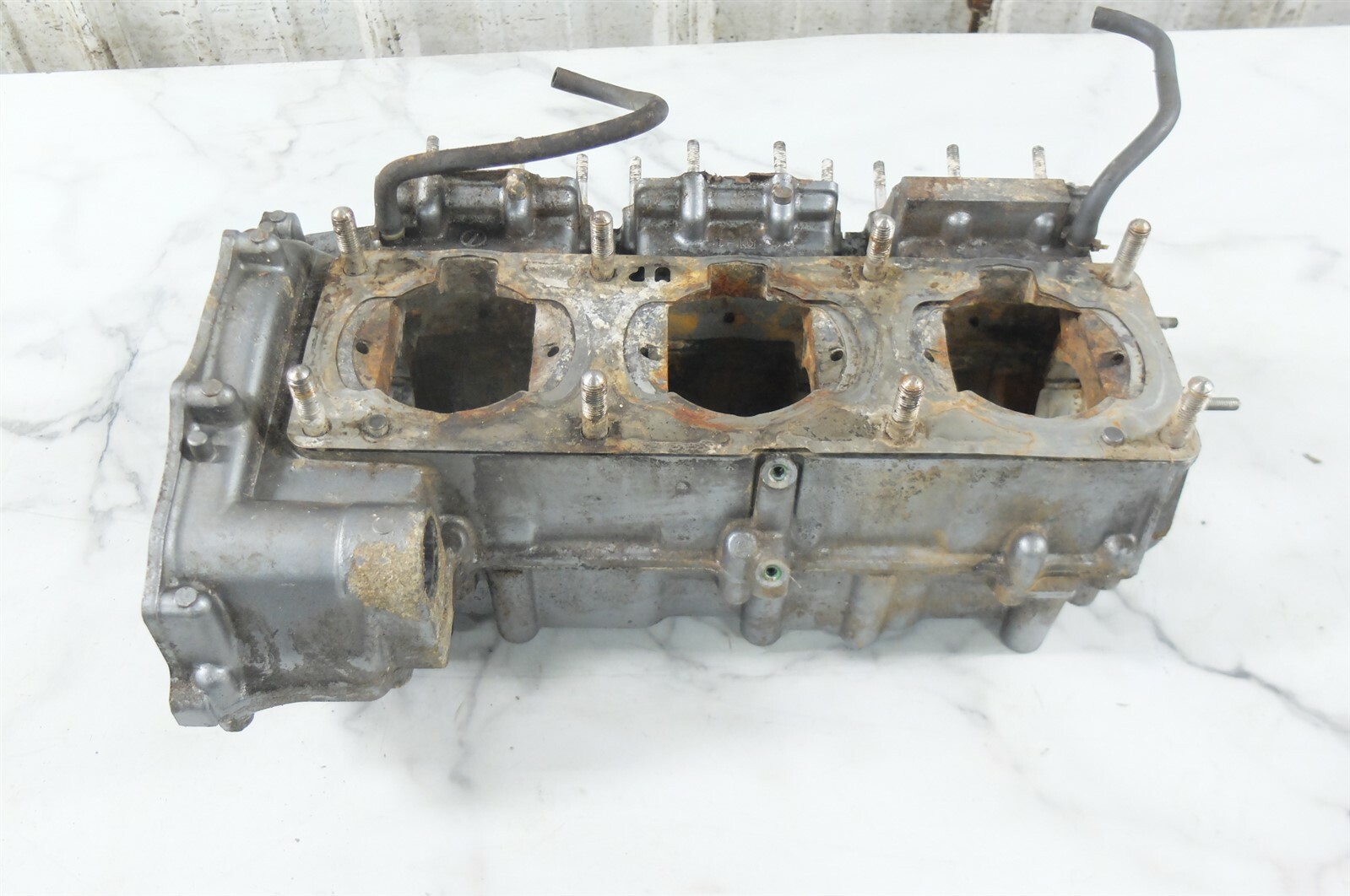 95 Kawasaki 900 ZXI Jet Ski engine crank case cases block bottom end ...
