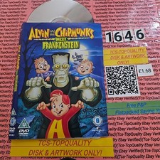 Alvin and the chipmunks meet frankenstein Dvd Disc And Art Work only Save £s Eco