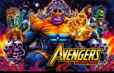 Stern Avengers Pinball Machine LE Translite