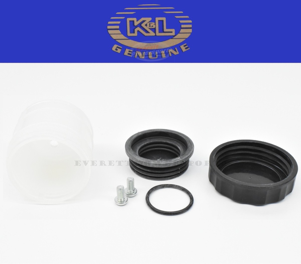 K&L Front Brake Master Cylinder Reservoir Kit – Fits Honda GL1000 Goldwing 1975–1978
