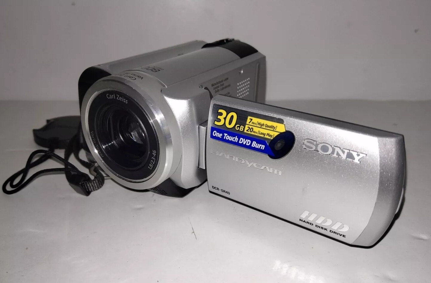 Sony Handycam DCR-SR40 30GB HDD Camcorder with 800x Zoom and Charger-image
