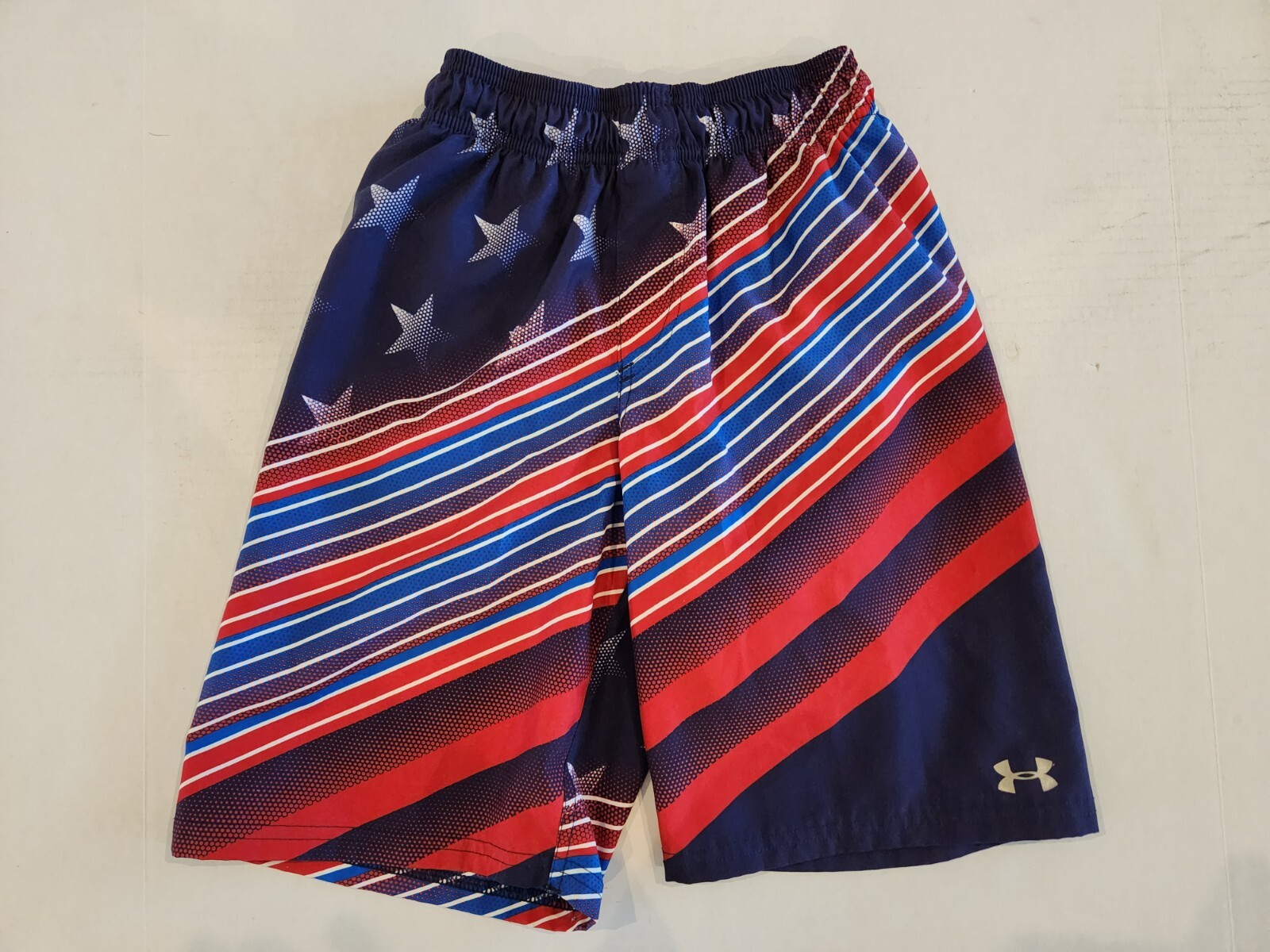 Under Armour Youth Swimming Trunks Shorts Stars and Stripes American