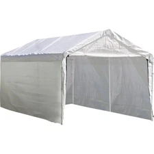 Shelterlogic Canopy Sidewalls/Doors Kit Uv-Resistant Fabric 10 Ft. W X 20 Ft. D