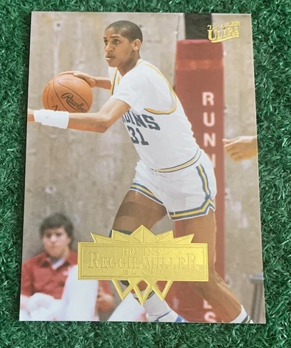 REGGIE MILLER - NBA HOF - 2013-14 FLEER RETRO - '95-96 ULTRA CARD # 187 - PACERS