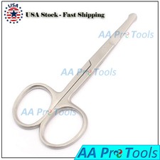 Safety Scissors Ear Nose Tip Mustache Pet Dog Cat Grooming Blunt Ends 3.5"-PICK