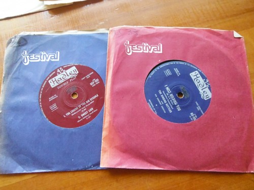 SINGING KETTLES TASMANIA I WAS DEPENDING ON YOUR LOVE 45 rpm 7" EP 2 X RECORDS - Picture 2 of 2