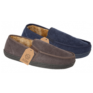 mens moccasin mule slippers