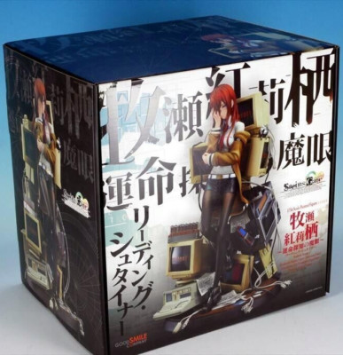 NEU STEINS GATE Kurisu Makise Reading Steiner 1:7 Figur Good Smile Company JPN