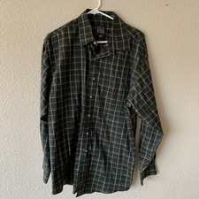 Men's Jos. A. Bank Travelers Collection Button Down Dress Shirt Size Large