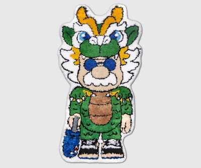 Fools Paradise LEON THE DRAGON RUG 90cm*45cm Polyester Area Rug --IN STOCK