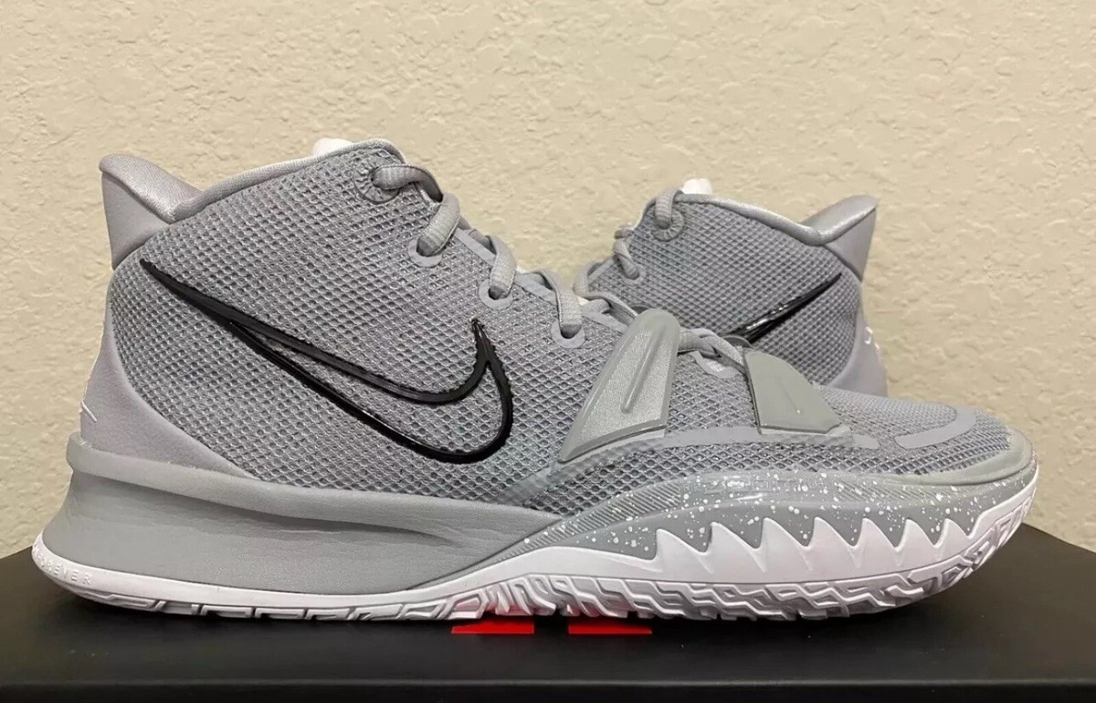 Nike Kyrie 7 TB Promo Wolf Grey Black Basketball DM5042-003 