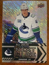 20-21 UD Overtime Hockey Rookie Next In Line NL-8 Olli Juolevi