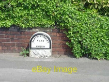 Photo 6x4 Turnpike marker Rotherham It's not clear whether it is a m c2008