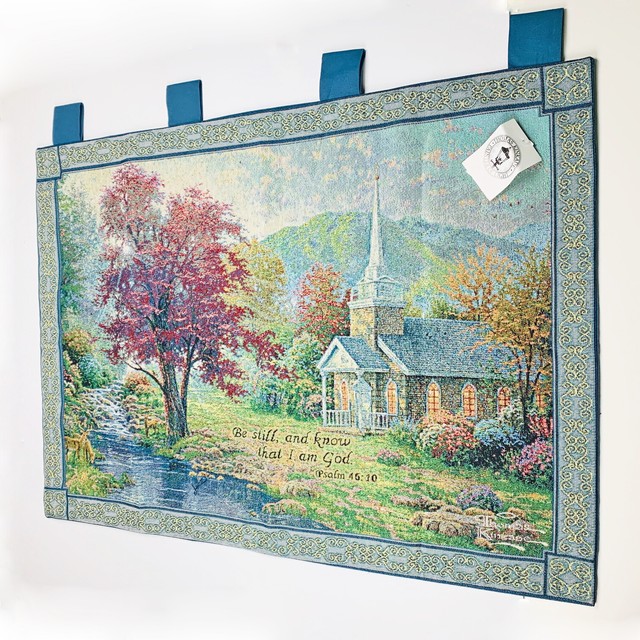 Streams of Living Water II Tapestry Wall Hanging w/Verse Thomas