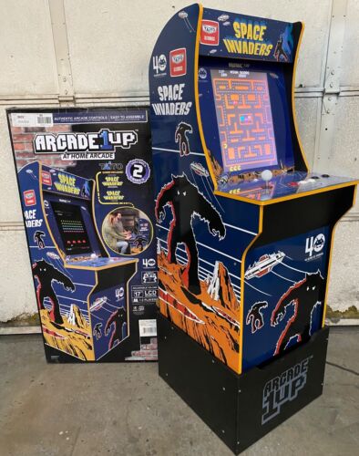 Arcade 1Up Space Invaders with 60 Games! Donkey Kong Ms Pac-Man Galaga - Picture 3 of 13