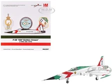 NORTHROP F-5E TIGER II AIRCRAFT #1 IIAF GOLDEN CROWN 1/72 BY HOBBY MASTER HA3397