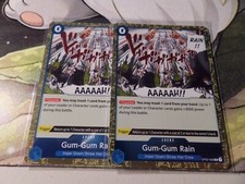 One Piece RARE Playsets - Paramount War Gum-Gum Rain OP02-068 X2