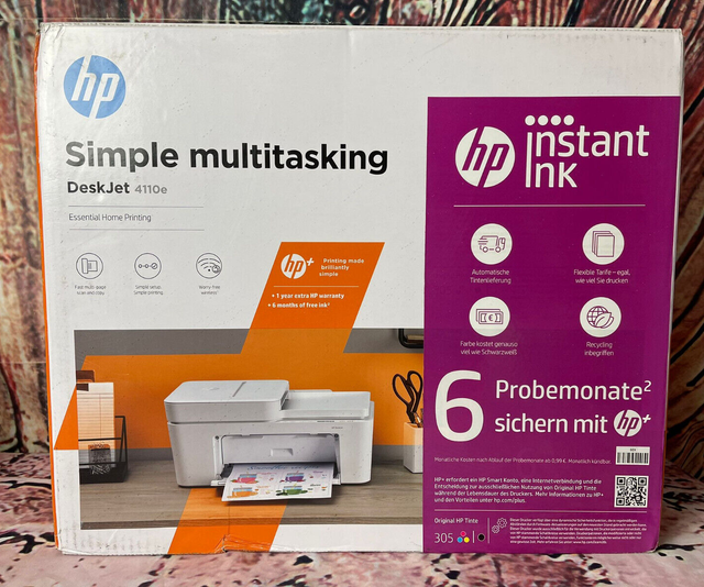 Hp Deskjet 4110e All-in-one Drucker Test HP DeskJet 4110e All-In-One-Drucker online kaufen | eBay