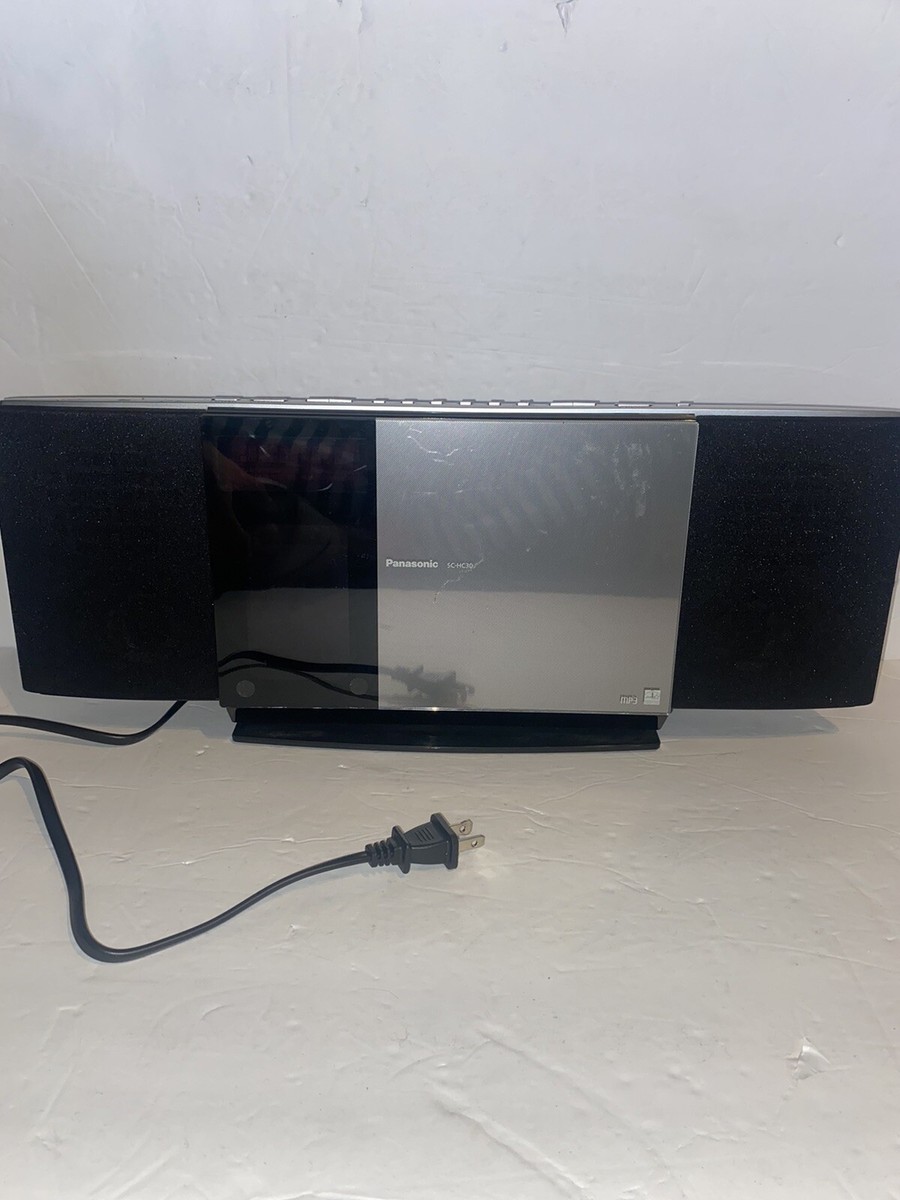 Panasonic CD Player AM FM Radio Ipod Dock SC-HC30 Stereo