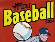 2024 Topps Heritage Base Cards NM - You Pick - Complete Your Set - Free Shipping