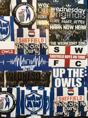 100 Wolves Stickers – Inspired By Wolverhampton Wanderers (WWFC) Scarf, Badge, Shirt Designs