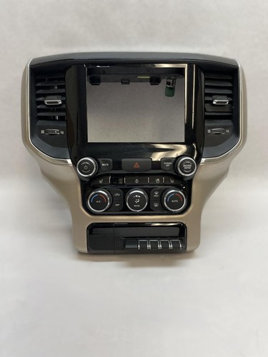 2019 DODGE RAM 1500 HEAT/AC CONTROLLER NEW BODY DUAL ZONE OEM 68340282AC 8.4" - Picture 2 of 24