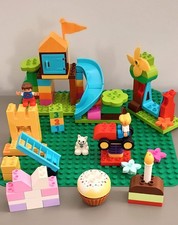 Duplo LEGO Playground bundle, baseboard etc, good condition (#13)