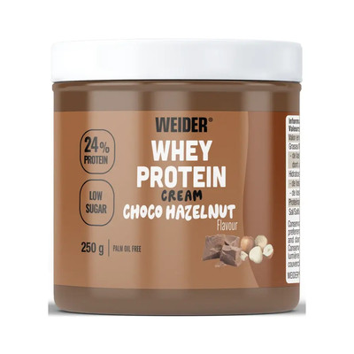 Weider Whey Protein Cream (250g) Choco-Hazelnut (51,60 EUR/kg)
