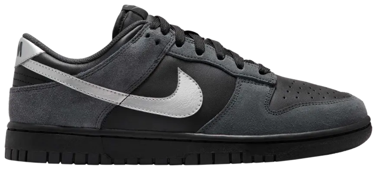 Nike Wmns Dunk Low 'Black Anthracite Silver' | eBay