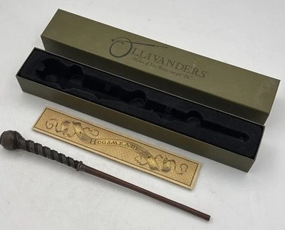 Willow 5 Ollivander Wand W/ Box Maps from Harry Potter Series