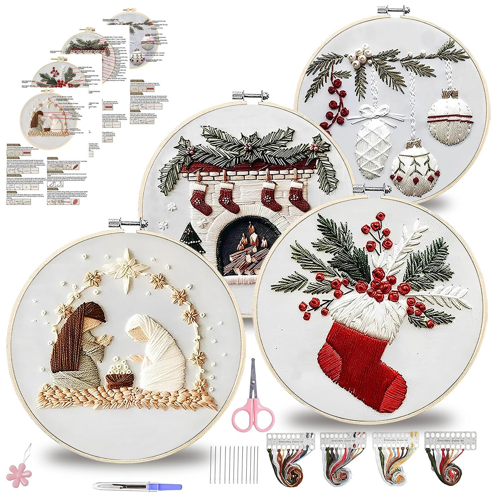 Kits For Adults Embroidery Kit For Beginners Cr