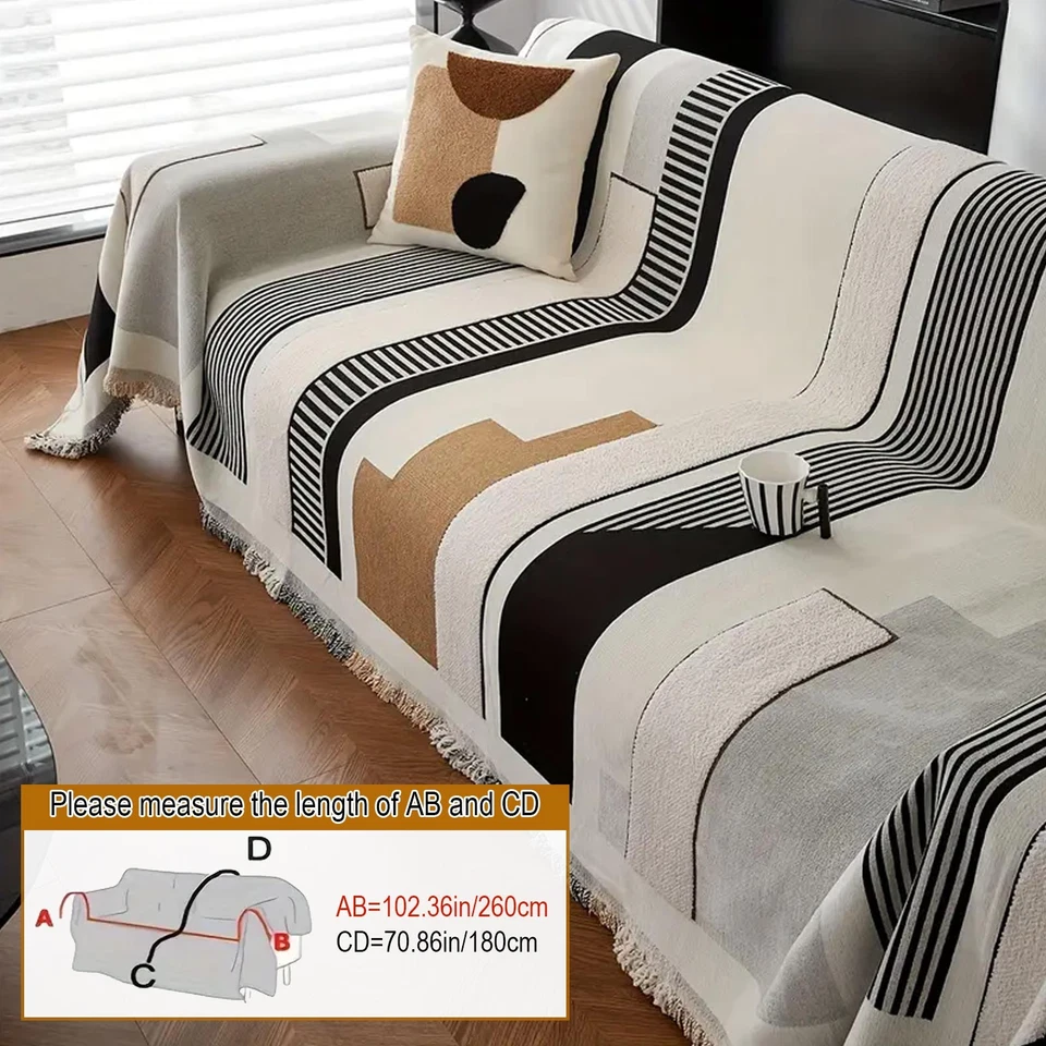 1 2 3 Seater Sofa Slipcover Couch Cover Couch Case for Different Shape Sofa - Image 4 of 4