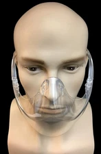 Transparent Plastic Face Shield Safety Protector Reusable