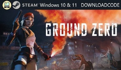 NEU PC Computer Spiel Ground Zero für Windows 10 11 STEAM Download Code Game Key