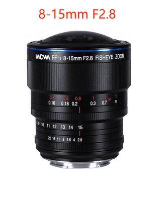 Laowa 8-15mm f/2.8 FF Zoom Fisheye Full Frame MF Lens For E/Z/RF/L/GFX