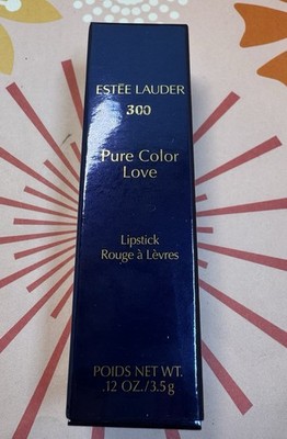 Estee Lauder Pure Color Love Lipstick 300 HOT STREAK .12 Oz/3.5g NIB