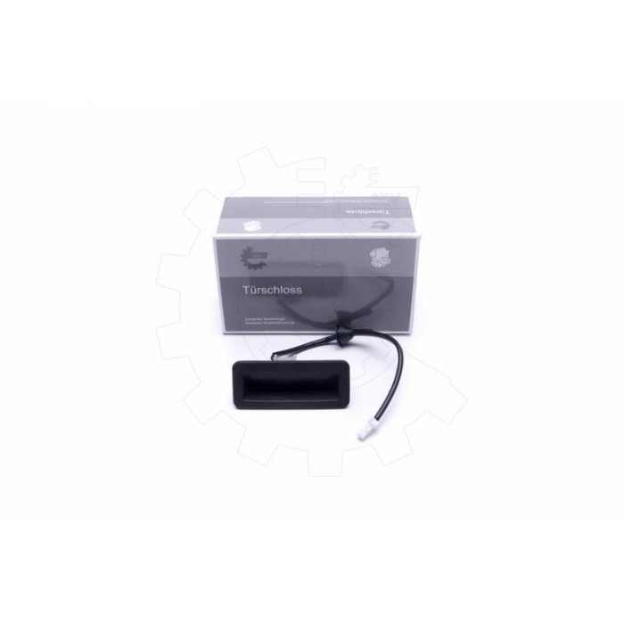 Poignée de hayon 1748422 pour Ford Grand Kuga I Mondeo IV et S-Max en ABS noir