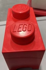 Lego Stackable Block Storage Brick Box 4002 Container Red
