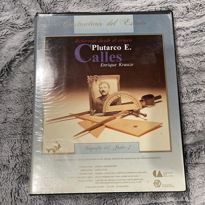 Reformat Desde El Origen Plutarco E Calles. Enrique . Big Box VHS And Books Rare