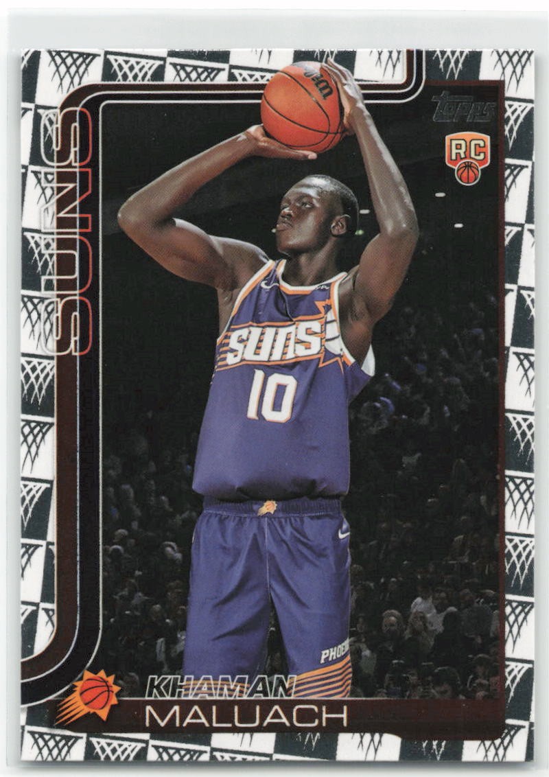2025-26 Topps Flagship Season Tip Off Khaman Maluach #210 Suns RC