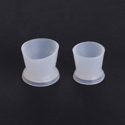 Multi-function 5 Pcs/Set Silicone Cups Ink Color Caps Tattoo Pigment Makeup Cups