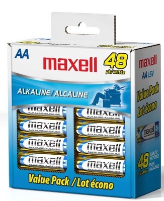 Maxell 723443 LR6 General Purpose Battery (723443lr648b)