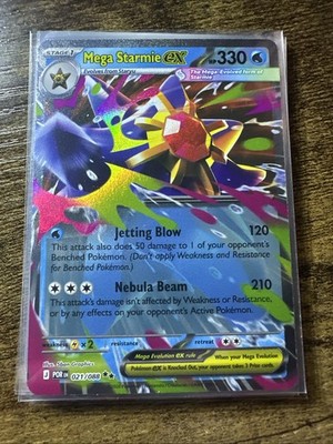 Pokemon Mega Starmie Ex 21/88 Perfect Order | eBay