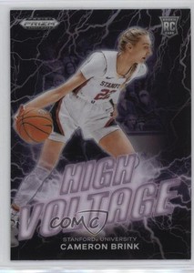 2024 Panini Prizm Draft Picks High Voltage Cameron Brink #3 Rookie RC