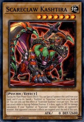 ''Scareclaw Kashtira'' PHHY-DE007 - Yu-Gi-Oh! - 3x Karten - Photon Hypernova
