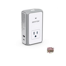 BESTEK Pure Sine Wave Travel Voltage Converter 150W 5-in-1 Set: 100V-240V to
