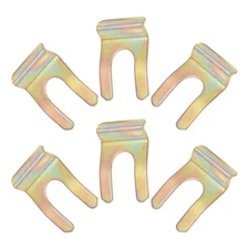 6 Pcs U-shaped Brake Hose Clamp Car Line Retainer Positioning Automobile