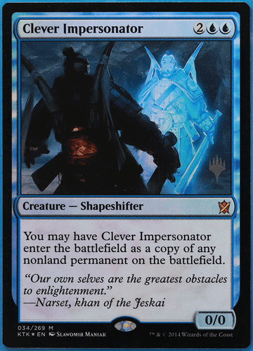 Clever Impersonator (Promo Pack) FOIL Khans of Tarkir Promos PLD (505474) - Picture 1 of 2